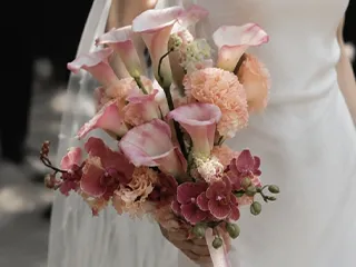 دسته گل پاییزی عروس