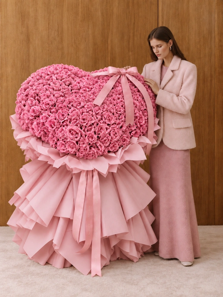 pink_rose_heart_with_ribbon_bow_1
